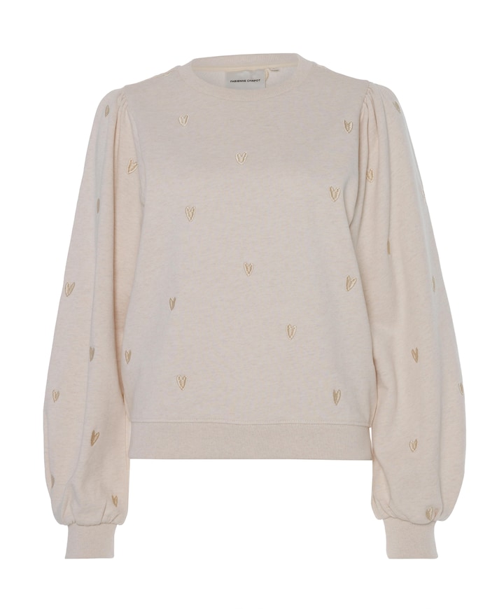 Dames sweater beige