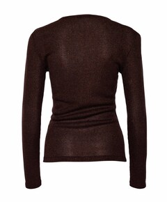 Dames longsleeve bordeaux