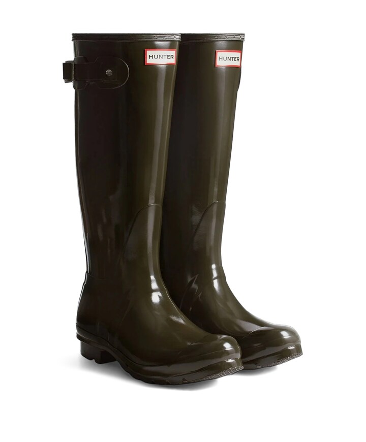 ORIGINAL TALL GLOSS dames laarzen bruin
