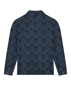 Heren overshirt blauw