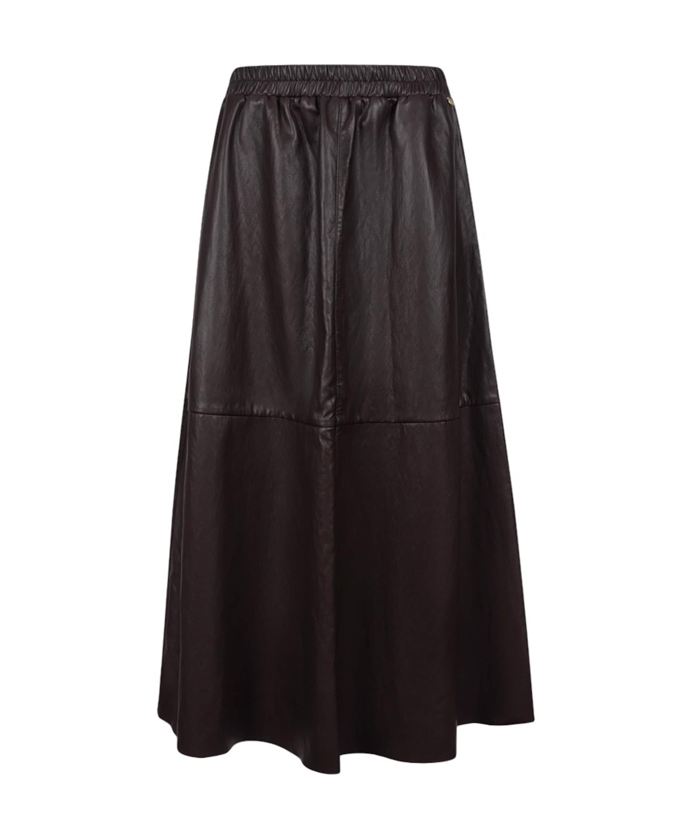 Dames rok bruin