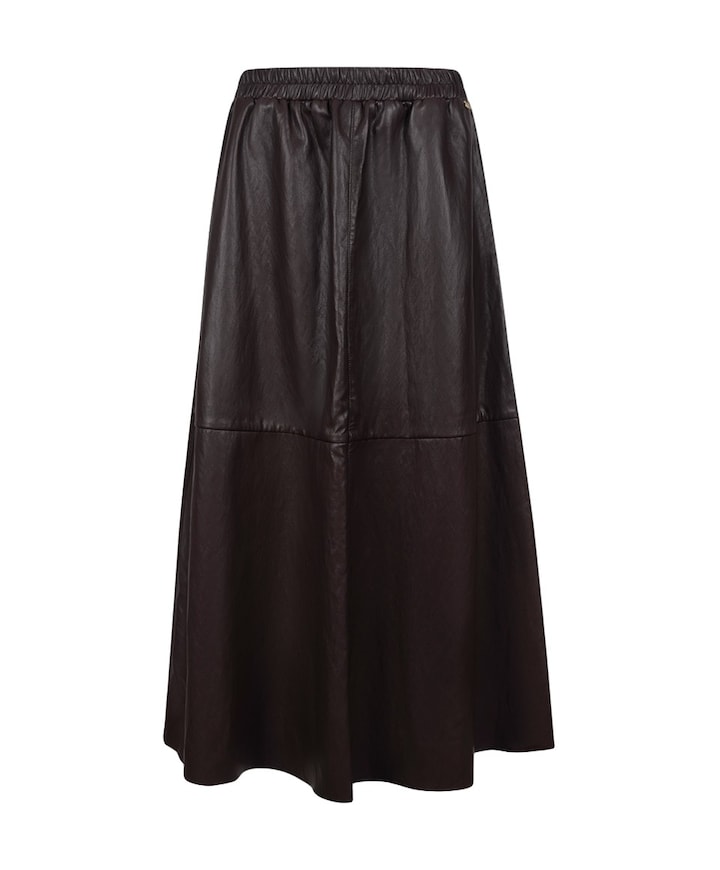 Dames rok bruin