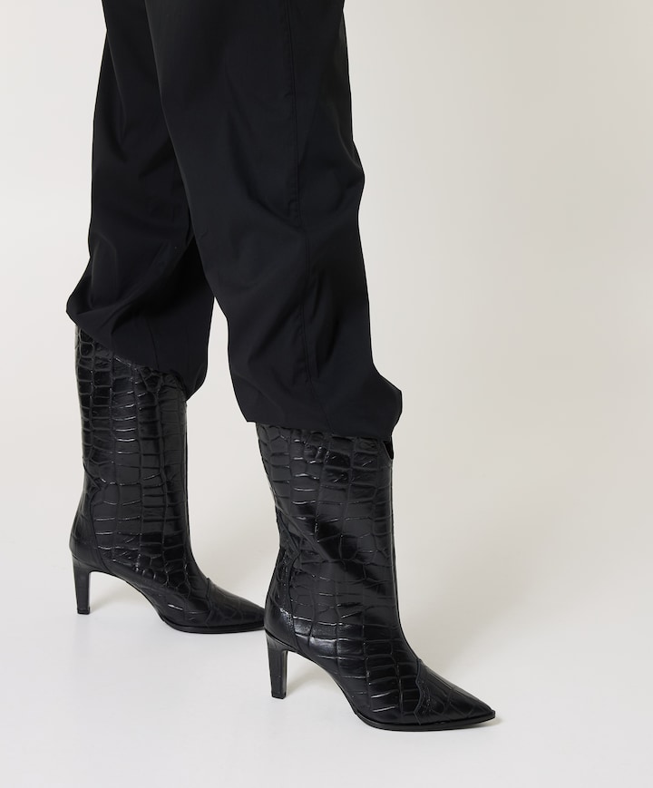 dames laarzen zwart