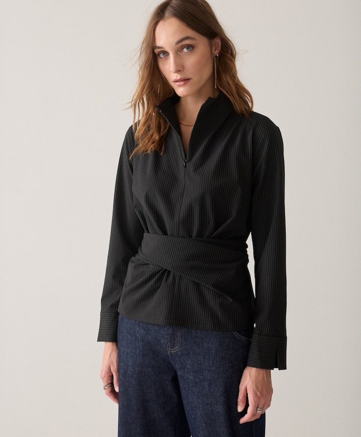 Dames top zwart