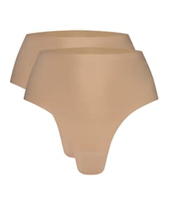 Dames string beige