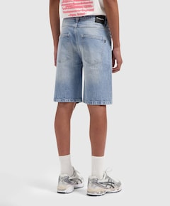 The Kyle Loose Fit jongens korte broek blauw