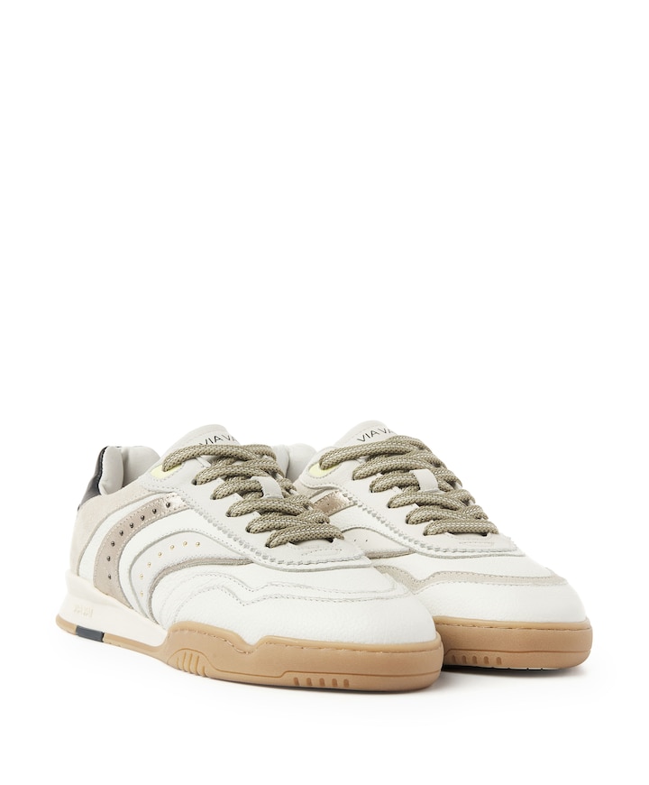 Kris Pax dames sneakers wit