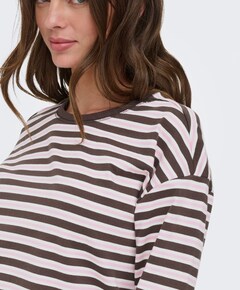 Dames longsleeve roze