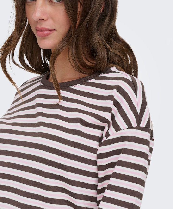 Dames longsleeve roze