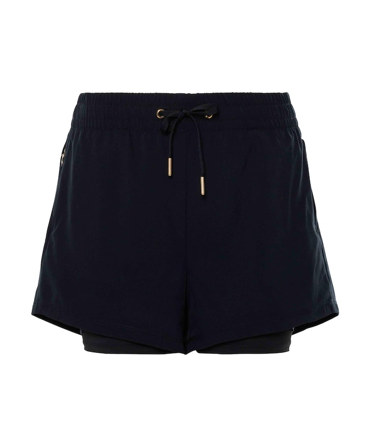 Timmie V2 W 2-in-1 Shorts dames short zwart