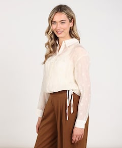 Dames blouse ecru