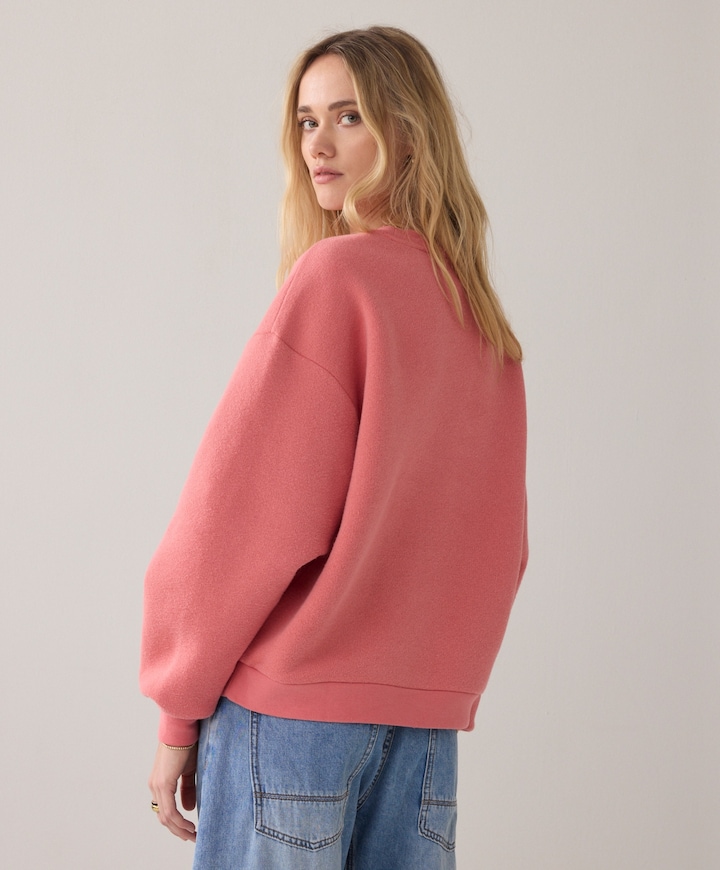 Dames sweater roze