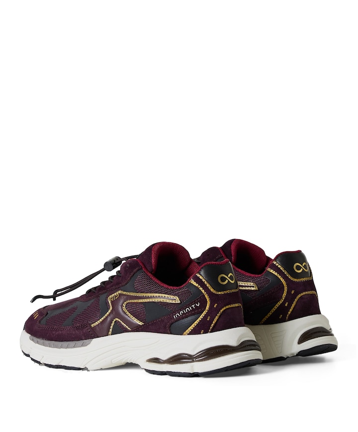 meisjes sneakers bordeaux