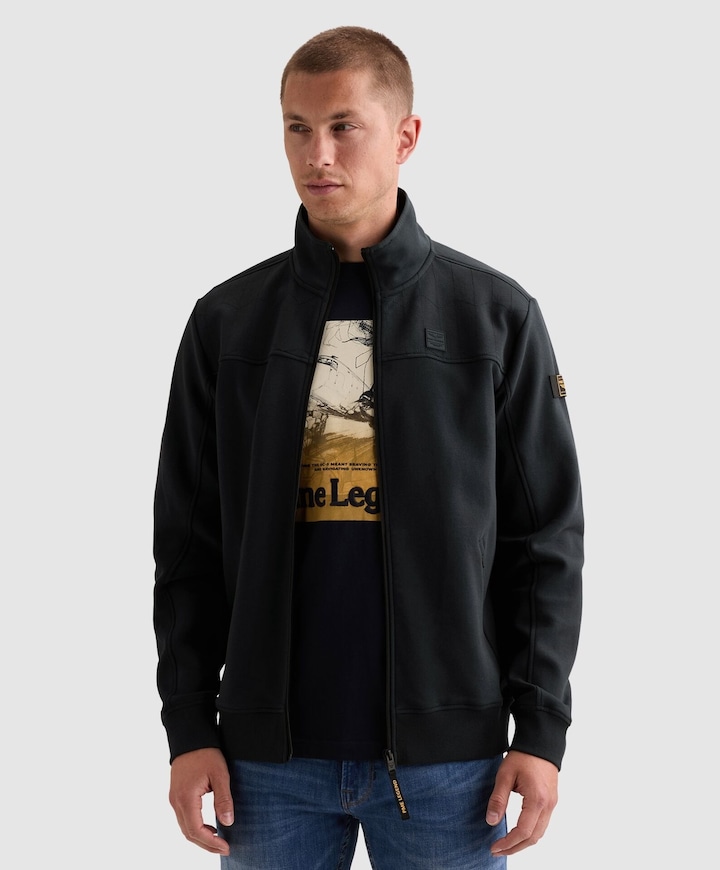 Heren vest blauw