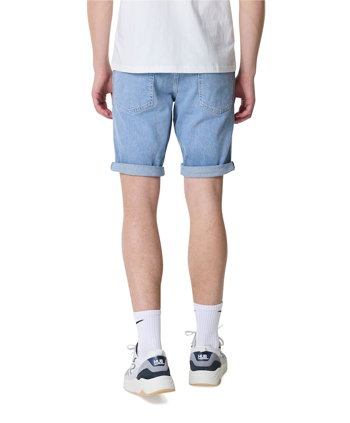 RONNIE SHORT BJ8131 heren korte broek blauw