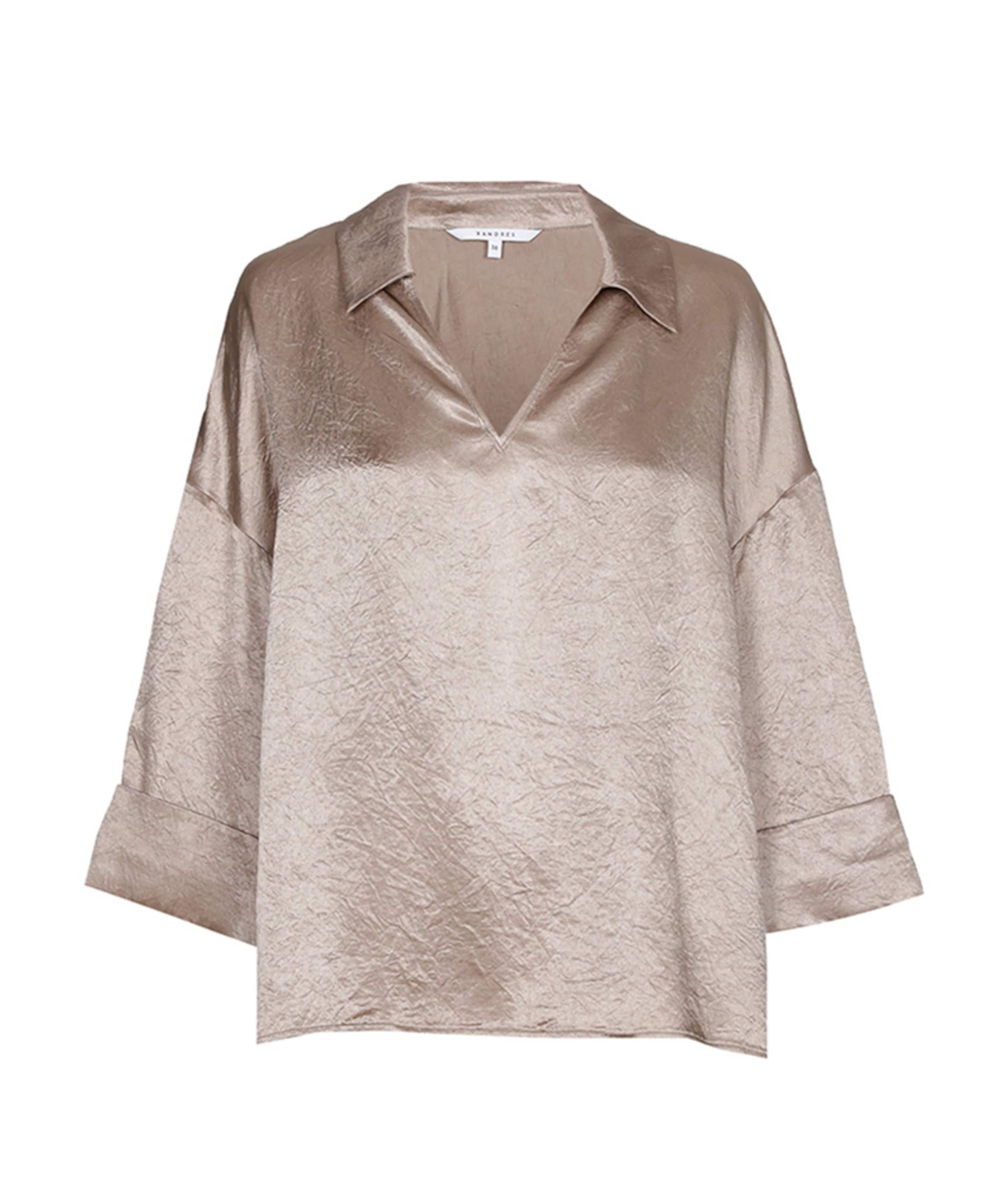 Dames blouse beige