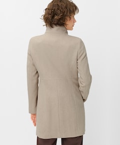 Dames jas beige