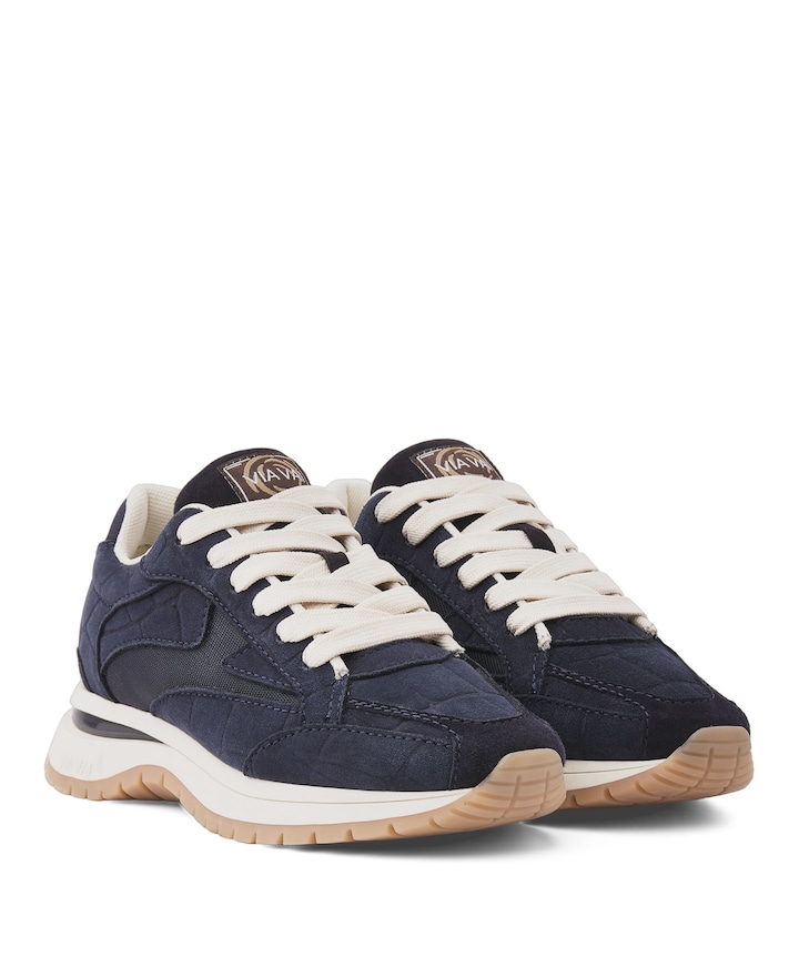 Usher Riggs dames sneakers zwart
