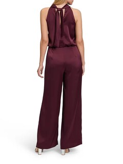 Overall dames jumpsuit bordeaux