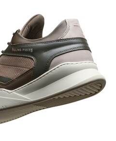 Low Top Ghost Paneled heren sneakers groen