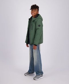 Jongens jas groen