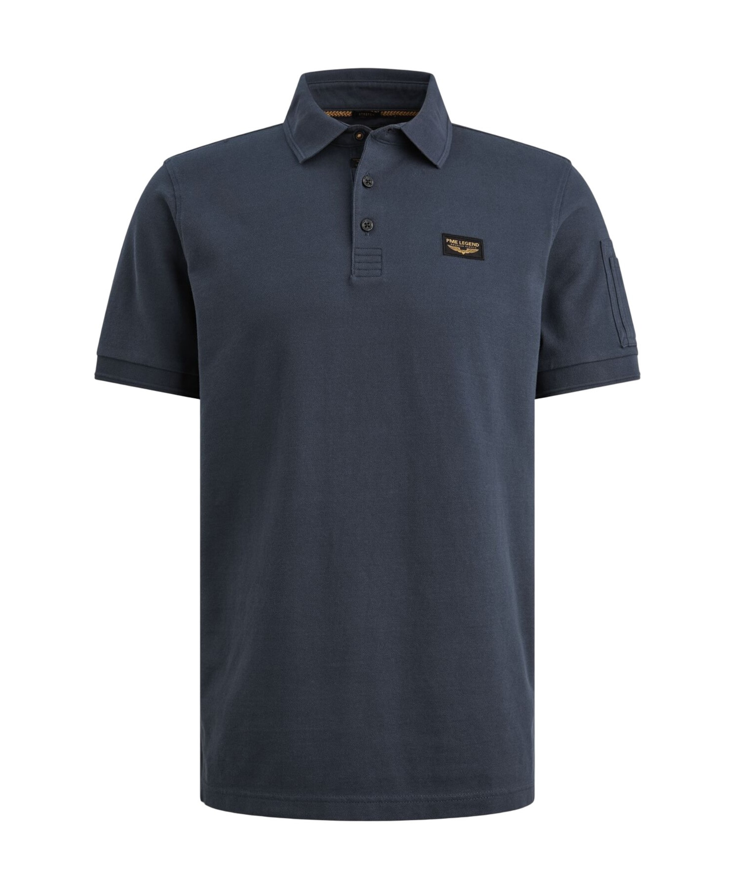 Heren polo blauw