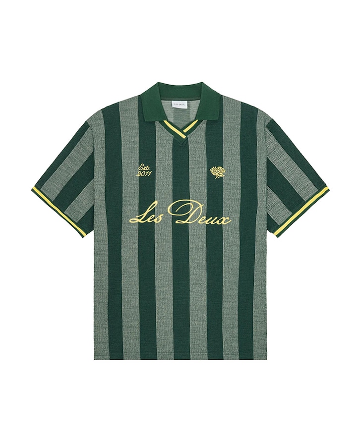 Heren polo groen