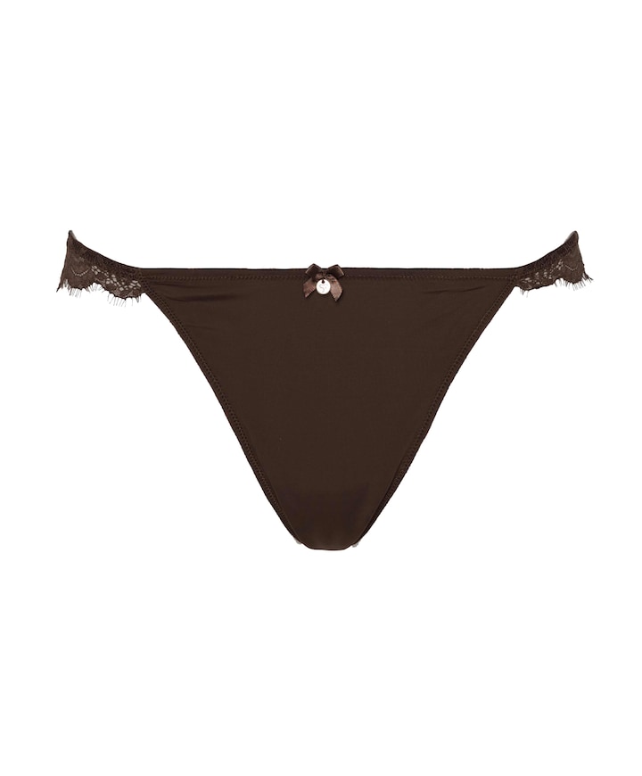 Dames slip bruin