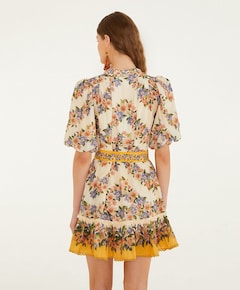 Dames jurk beige