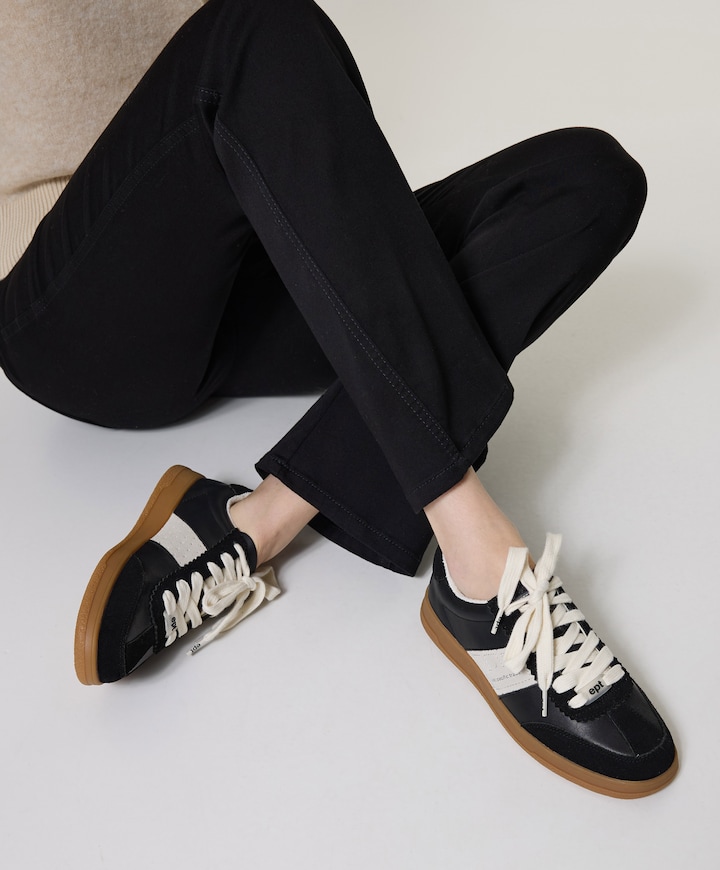 SANTOS dames sneakers zwart
