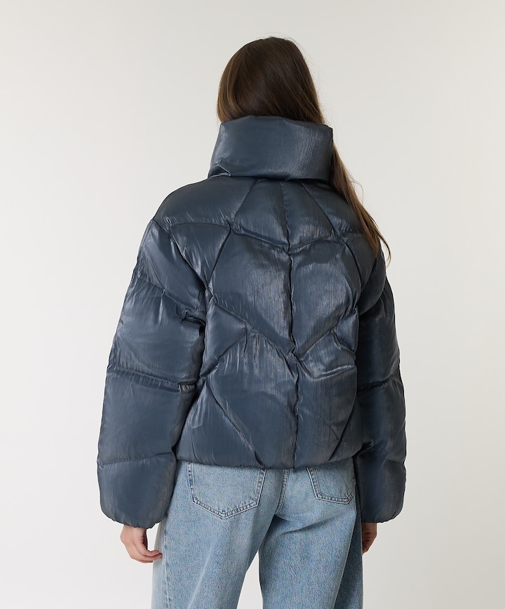 Dames jas blauw