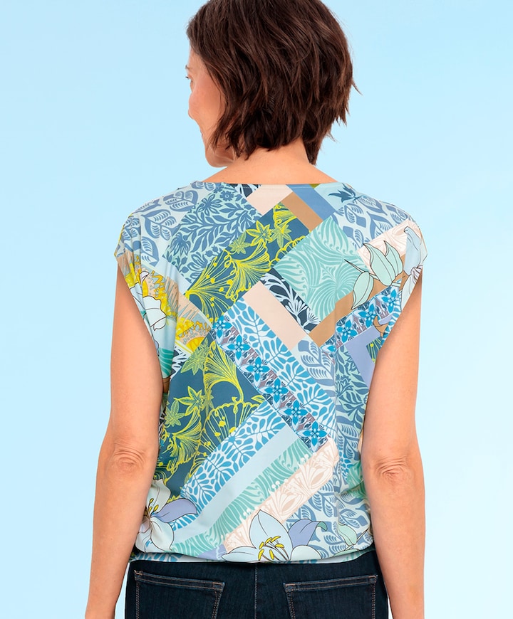 T-shirt blauw