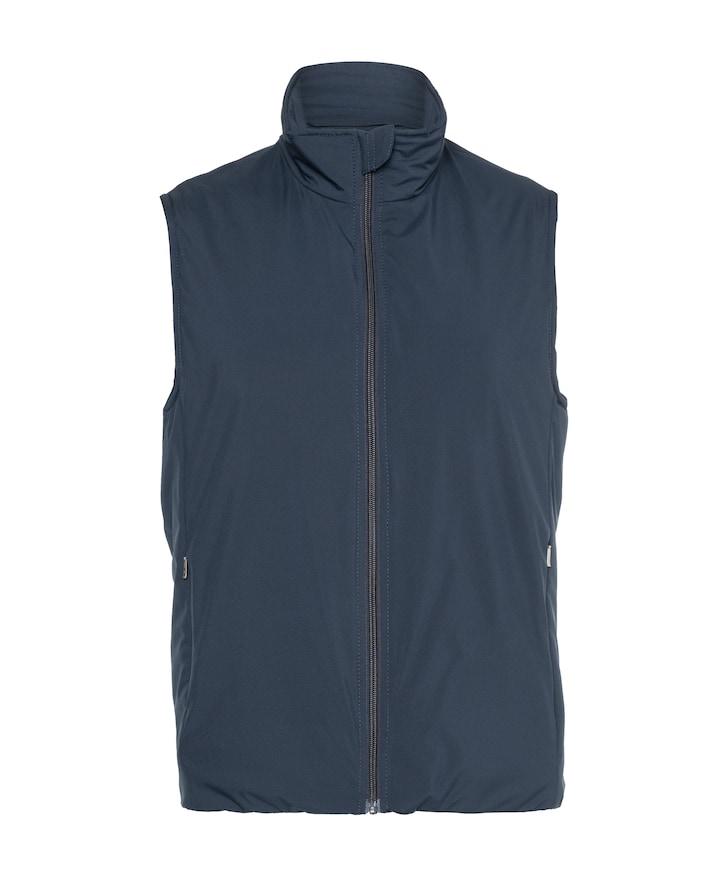 Heren bodywarmer blauw