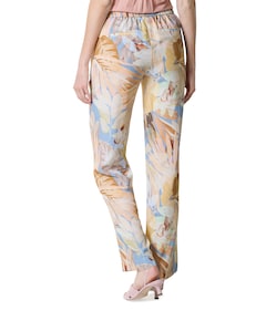 Scarlet Wide Leg dames broek blauw