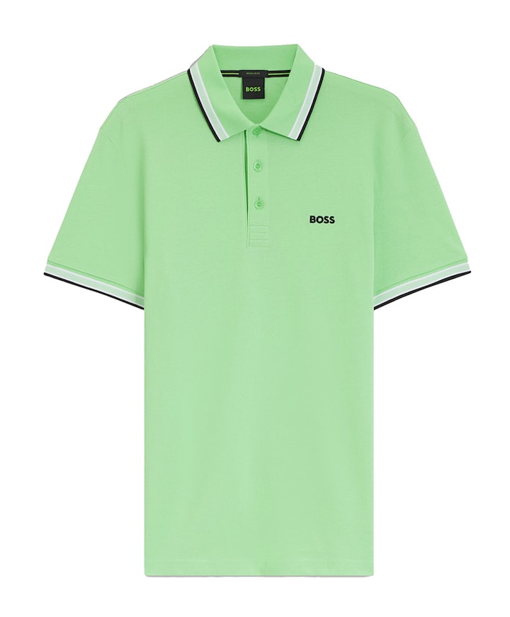 Heren polo groen