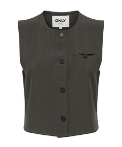 Dames gilet grijs