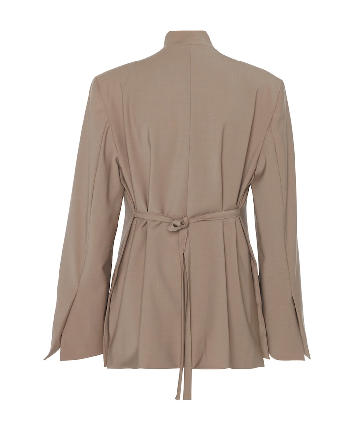 Dames blazer beige