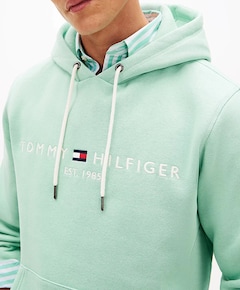 Heren hoodie groen