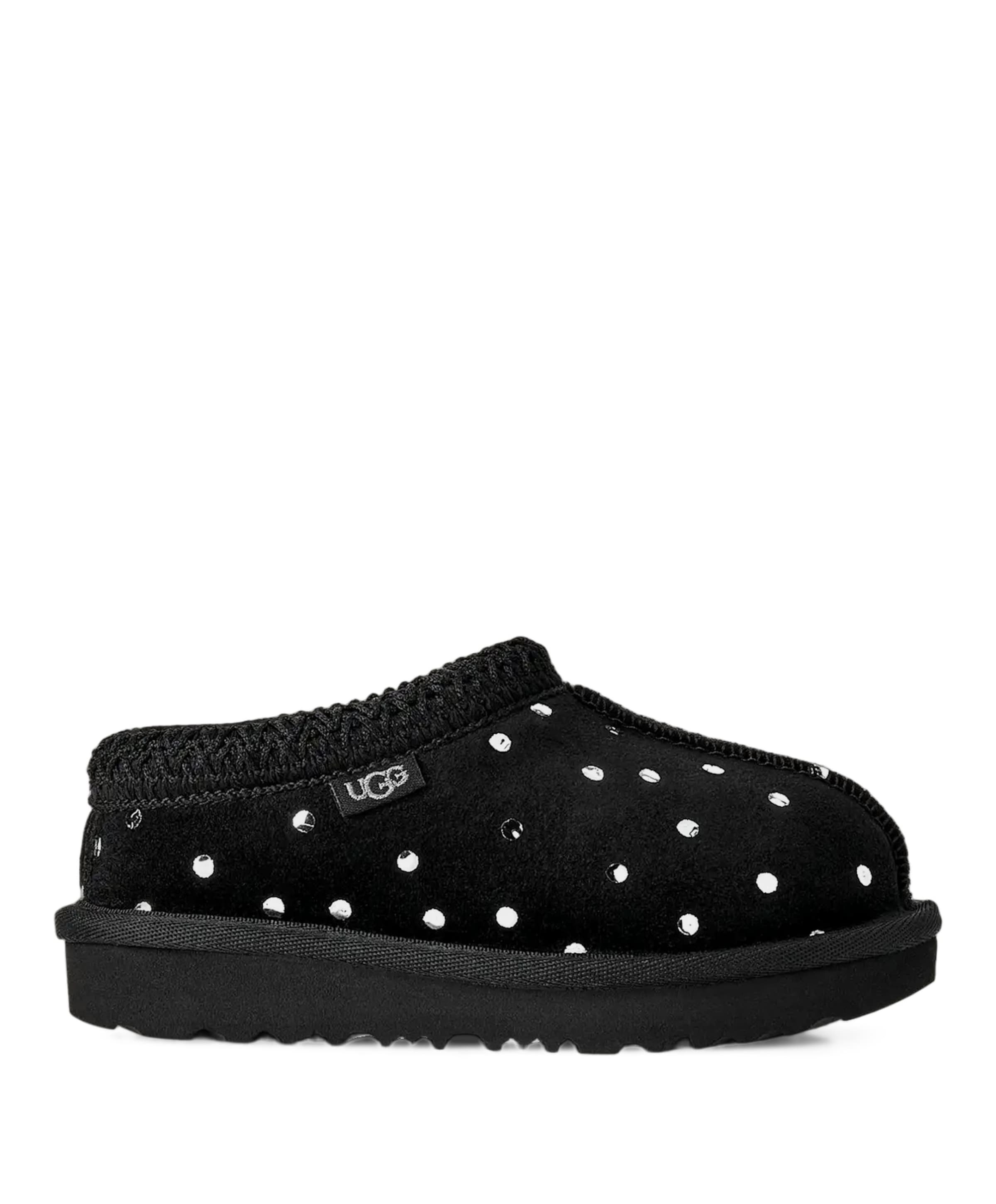 T TASMAN II SHINY DOTS meisjes enkellaarzen zwart