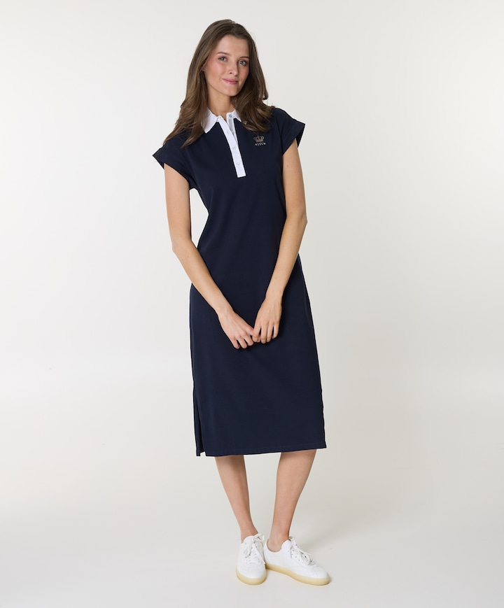 Dames jurk blauw