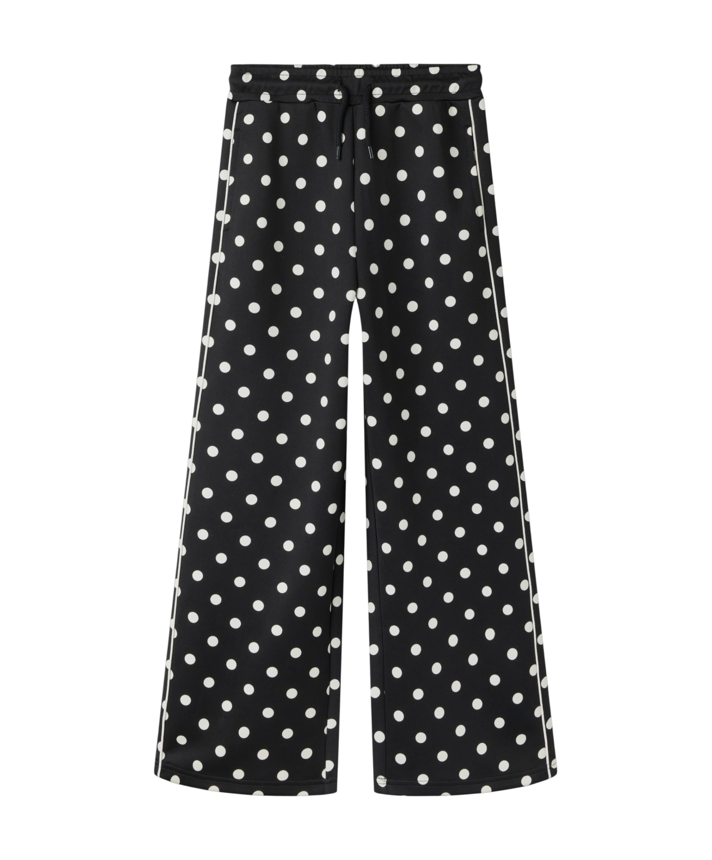 NKFONEA WIDE SWE PANT UNB meisjes broek zwart