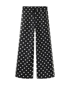 NKFONEA WIDE SWE PANT UNB meisjes broek zwart