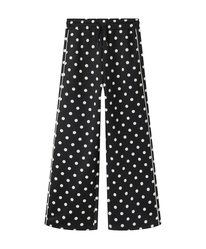 NKFONEA WIDE SWE PANT UNB meisjes broek zwart