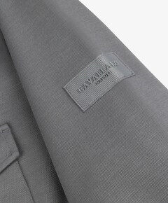 Heren overshirt grijs