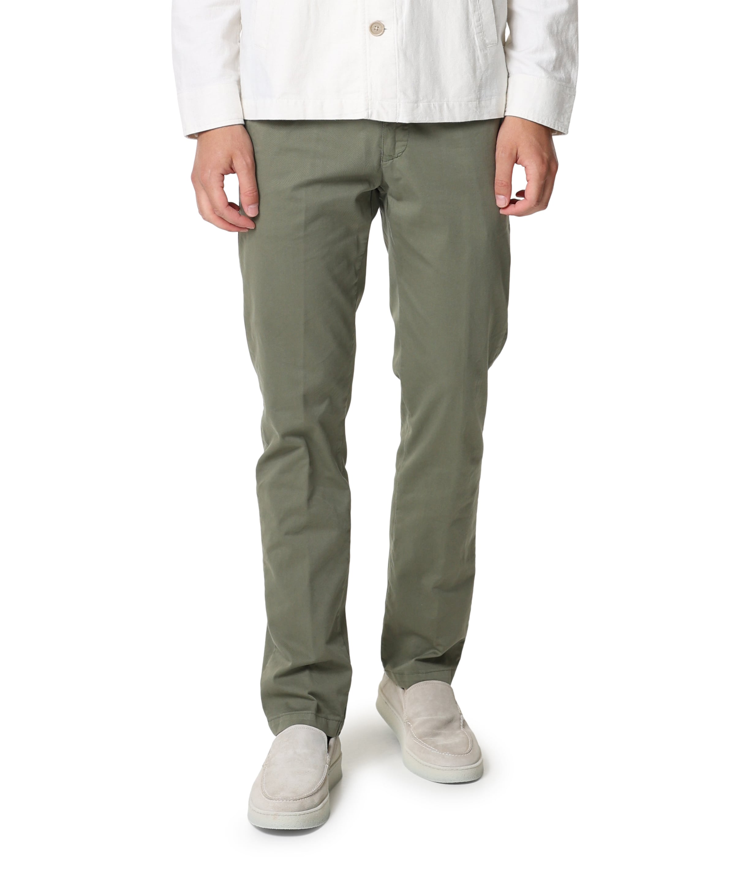 heren broek groen