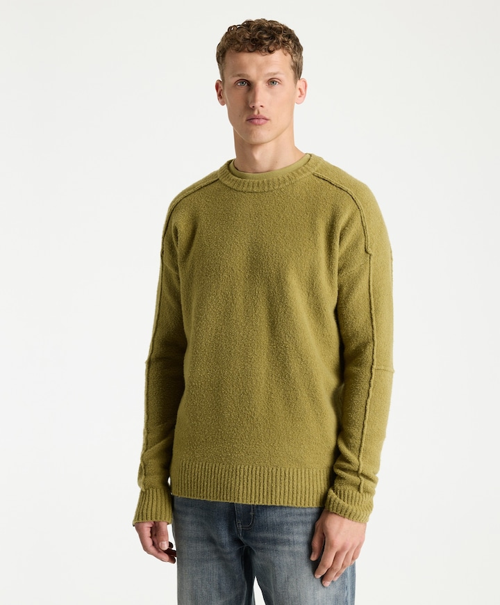 Heren trui groen