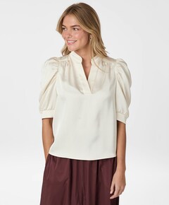 Dames blouse beige