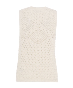 Dames top ecru