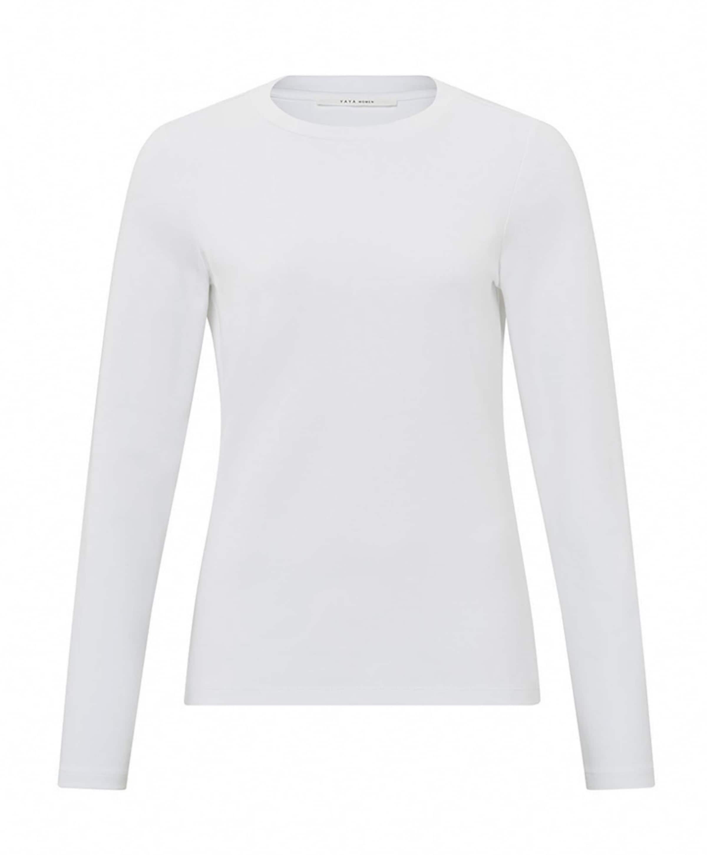 Dames longsleeve wit