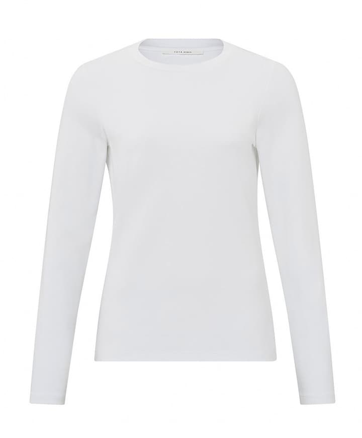 Dames longsleeve wit